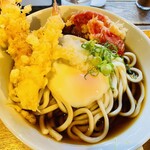 Otedori Atagoya - えび天ぶっかけうどん