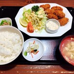 Shokusai Kukan Sakuranbo - カキフライ定食