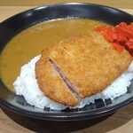 カレーショップ C＆C - 焼きロースかつカレー（辛口）960円(税込)
            