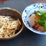 Szechuan Restaurant Chin Nagoya Ten - セットの「前菜」