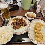 Gyoza no Osho Tsunan Ten - ホルモン味噌焼きランチ