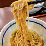 Ramen Tsukemen Daikokuya KAI - 和え玉の麺リフト