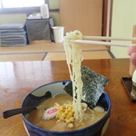 はせがわ - みそラーメン（麺）