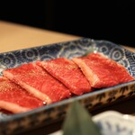 和牛A5雌牛と熟成牛舌 肉屋いちゆく - 和牛カルビ