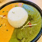 INDIAN CURRY HOUSE Sakai Ten - カレーライスセット980円