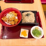 三宝庵 家族亭別庵 - 豚丼セット