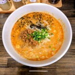 担担麺家 たけうち - 四川担担麺、辣油普通