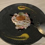 IL Ritrovo Shibuya Ten - 鮮魚のカルパッチョ いくら添え ウマい！