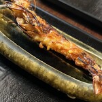 Tamawarai - 海老の味噌漬け焼（２本）　1,980円