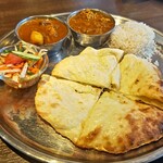 Andhra Dining Daimon - Kランチセット@1100円