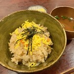 Honetsukidori Yoridorimidori - とりめし 500円