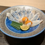 Fugu Take - 小ふぐあぶりさしハーフ