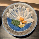 Fugu Take - 小ふぐあぶりさしハーフ