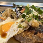 Tezukuri Hamburger Steak Tamago - 