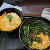 おそば天かめ - 料理写真:カツ丼セット　+　わかめ