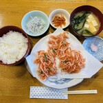 あおぞら - 桜えび定食　1,500円