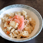 Teuchi Udon Marugame Watanabe - 鶏めし