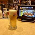 Marugen Ramen Takamatsu Kamitenjin Ten - 生ビールはスーパードライ