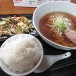 華実苑 - 料理写真:野菜肉みそ炒めセット(1000円)