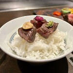 Osaka Teppanyaki Kobe Beef TATARA - お友達がこんな美味しそうなことをしたよ！