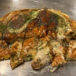 ねぎ焼やまもと - お好み焼き　牡蠣玉　美味しそうだなたぁ◎