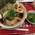 ラーメン魁力屋 - 料理写真:2024年12月 京都漆黒醤油ラーメン 全部盛り¥1,060+大盛り¥120 + 無料サービスの九条ねぎ