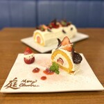 Pasta House Niwa PASTA HOUSE　NIWA - いちごのロールケーキ