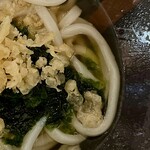 TAOYA Nishi Umihashi - 夜食のうどん　右