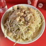 ラーメン二郎 - 料理写真:2024年11月25日 ラーメン小 ヤサイアブラカラメ 総帥麺上げ