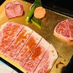 Yakiniku Tei Rokkasen Nishiguchihonten - 松阪の宴 〜松阪サーロイン・特上フィレ・特選タン〜