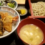 Monzen Soba Daikokuya - 天丼セット