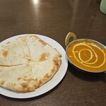 Namaste Nepal - チーズナン＆キーマカレー