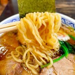 むげん - 独特な食感！モチモチっとした麺です