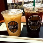 Tully's Coffee Ionmoru Chikushino Ten -  ●アイスコーヒーとアイスカフェラテ（2013.11）●