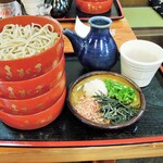 Izumo Soba Kigaru - 割子蕎麦４枚