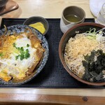 Tsuruno An - カツ丼と冷やしたぬき　1090円