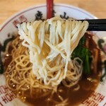 煮干結社 麺や 鹿道山 - 焙煎深煎り煮干し の麺