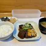 竈 - 鯖の味噌煮定食2200円