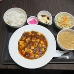 まちの中華屋さんChineseKitchen桜華 - 料理写真:本格ピリ辛マーボー豆腐定食