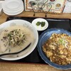 Chinese Fukuy - 台湾豚骨ラーメン＋麻婆飯セット