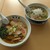 青竹手打ち佐野ラーメン 加州屋 - 料理写真:相方とらーめんランチ♪