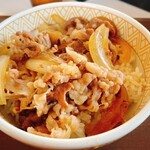 Sukiya Wakayama Enohara Ten - 牛丼並つゆだく(¥450-¥70)