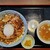 香華園 - 料理写真:焼肉丼＋スープ＋漬物＋温玉