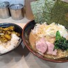 二代目 渡来武 - 料理写真:ネギラーメン並 1050円 ご飯中盛 無料