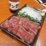 Taishu Baniku Sakaba Fujinoma - 馬肉のたたき　1,078円