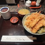 天ぷら つな八 - いかえび天丼