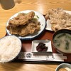 うなぎ とんかつ 濱亀 - 料理写真:「からあげ定食5ケ」MIX特製タレ3ケ塩2ケ。