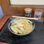 立喰いうどん 河内うどん - 料理写真:きざみそば＠380円／3.44／151