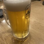 Ryo Uma - 飲み放題の「スーパードライ生ビール中」,