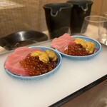 47todoufukennonihonshutorobatayaki urashima Funabashi Ten - 開くと煙が舞う海鮮玉手箱